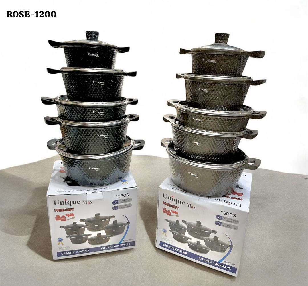 سرویس قابلمه نانو گرانیت یونیک آلمان مدل 1200